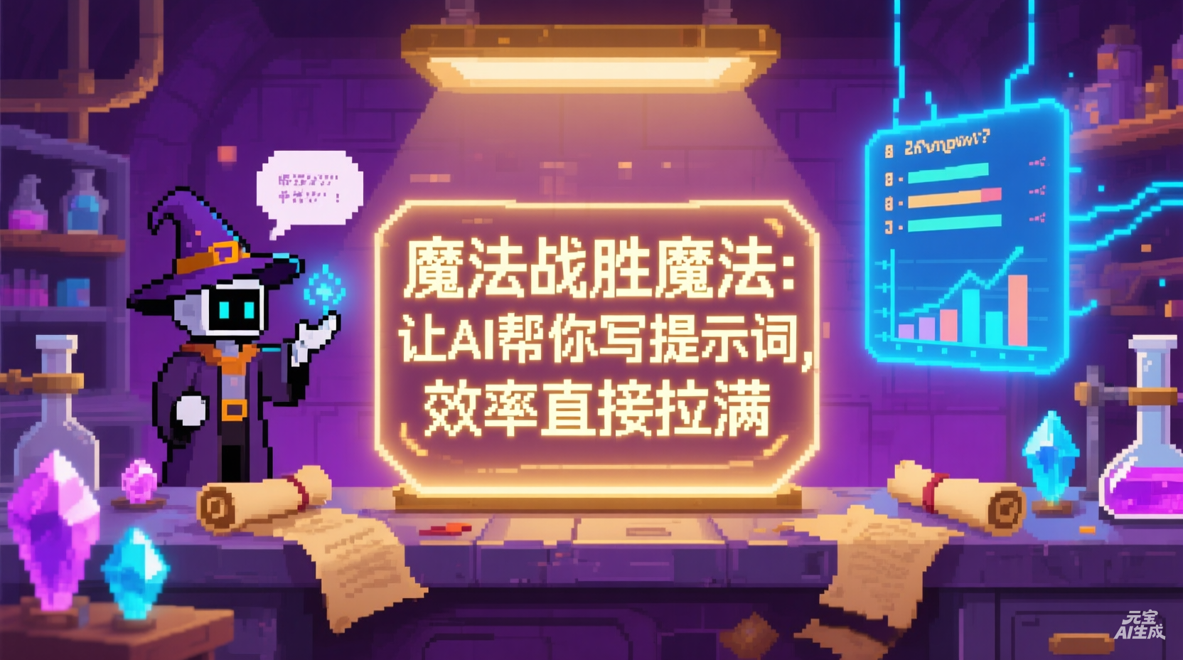 魔法战胜魔法：AI提示词还得AI写