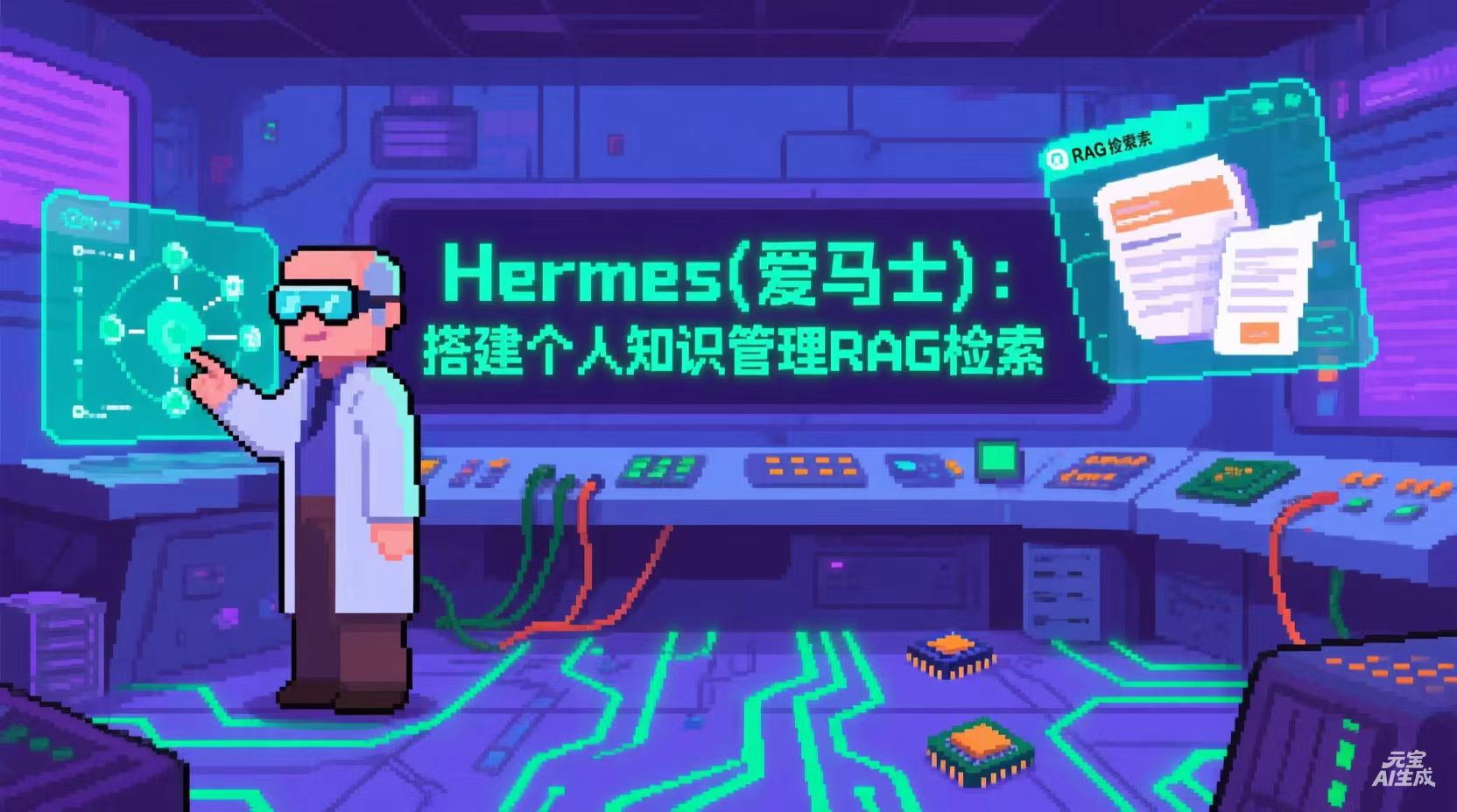 Hermes(爱马仕)：搭建个人知识管理RAG检索
